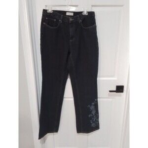 WOMEN'S COVINGTON EMBROIDERED JEAN. SIZE 12. NEW!